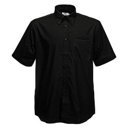 Fruit Of The Loom Oxford Short Sleeve Shirt